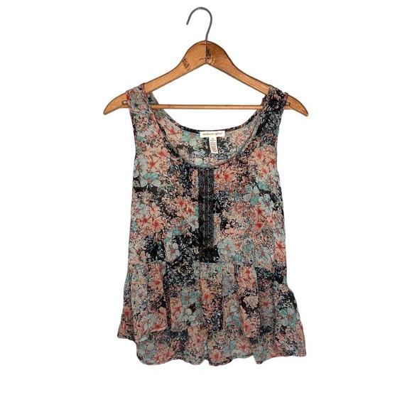 Ambiance Tops - Ambiance Apparel Floral Sleeveless Blouse Size Medium